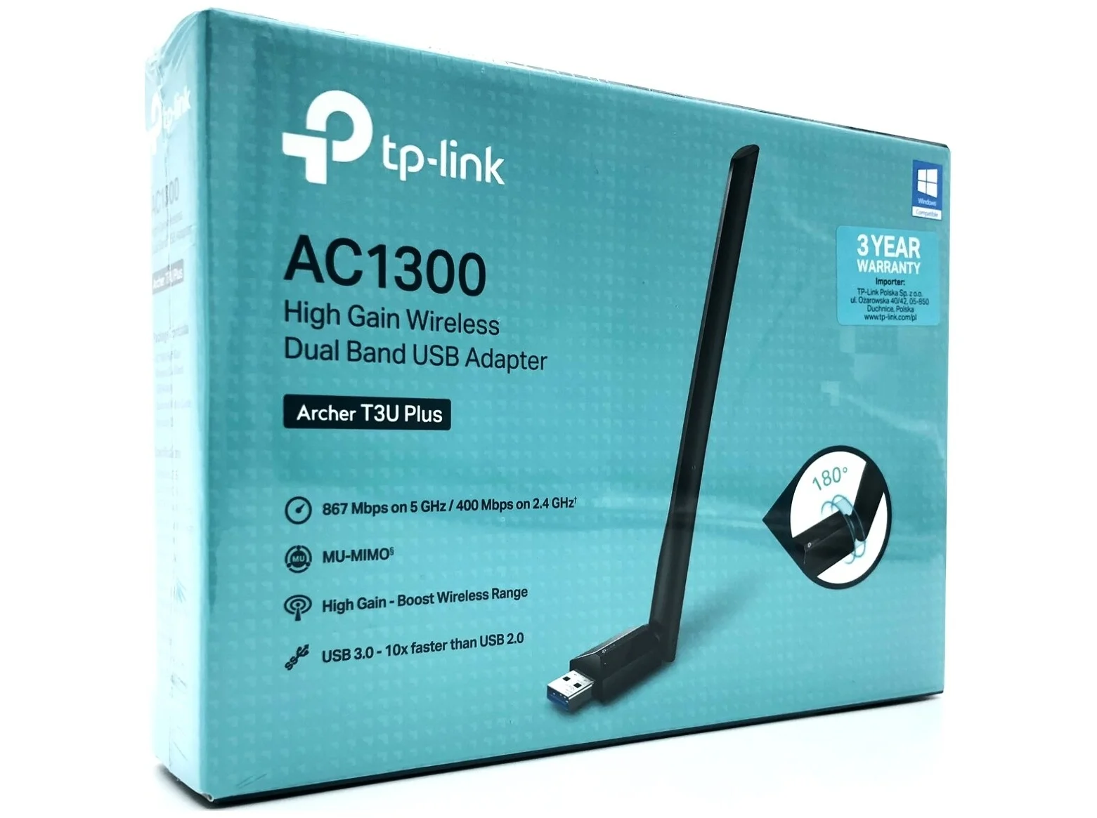 TP-Link Netværksadapter SuperSpeed USB 3.0 Trådløs