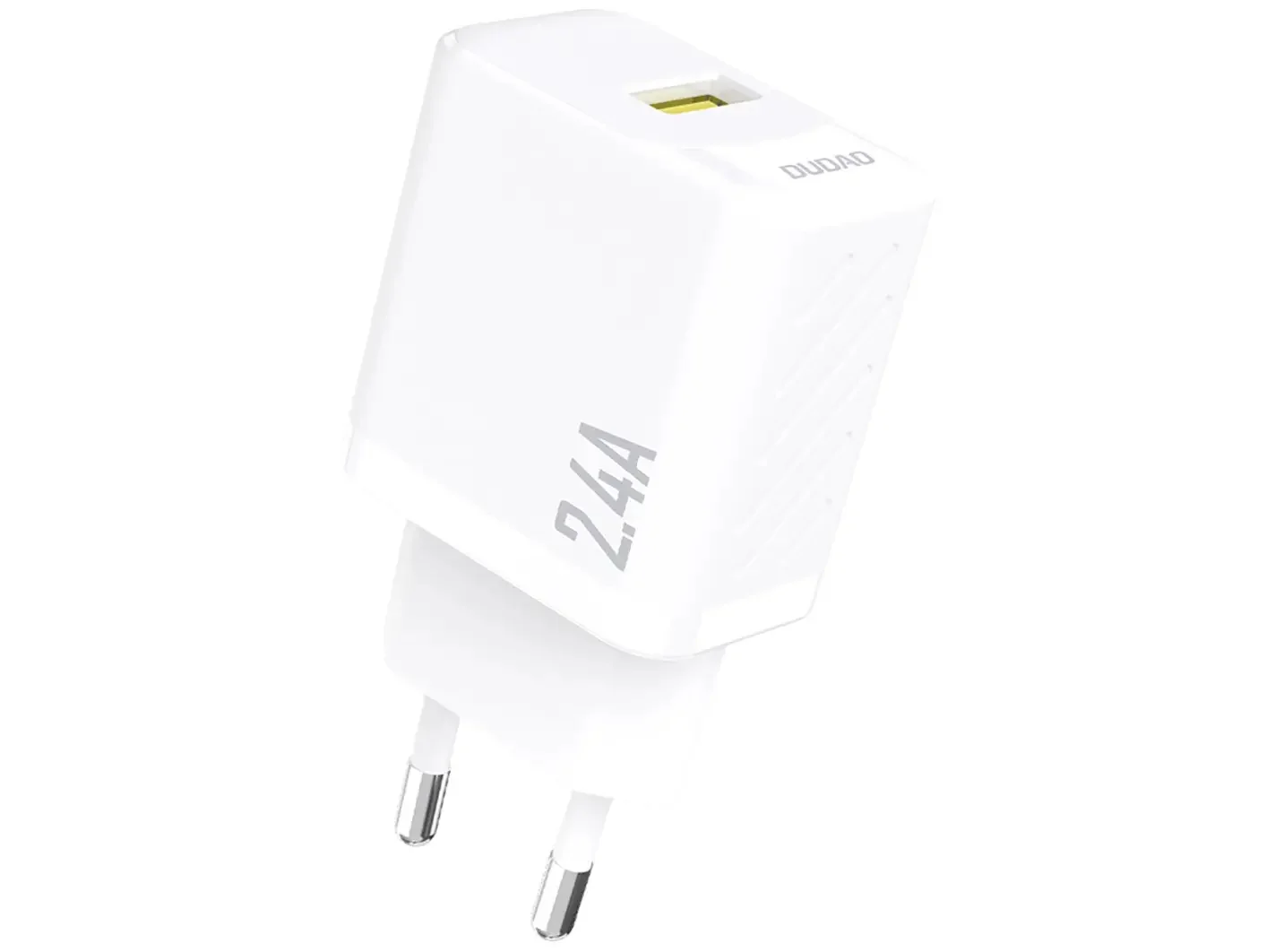 Dudao A23EU Adapter 12Watt GaN 1xUSB-A Hvid