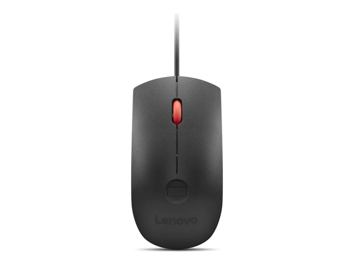 Lenovo Optisk Kablet Sort Rød