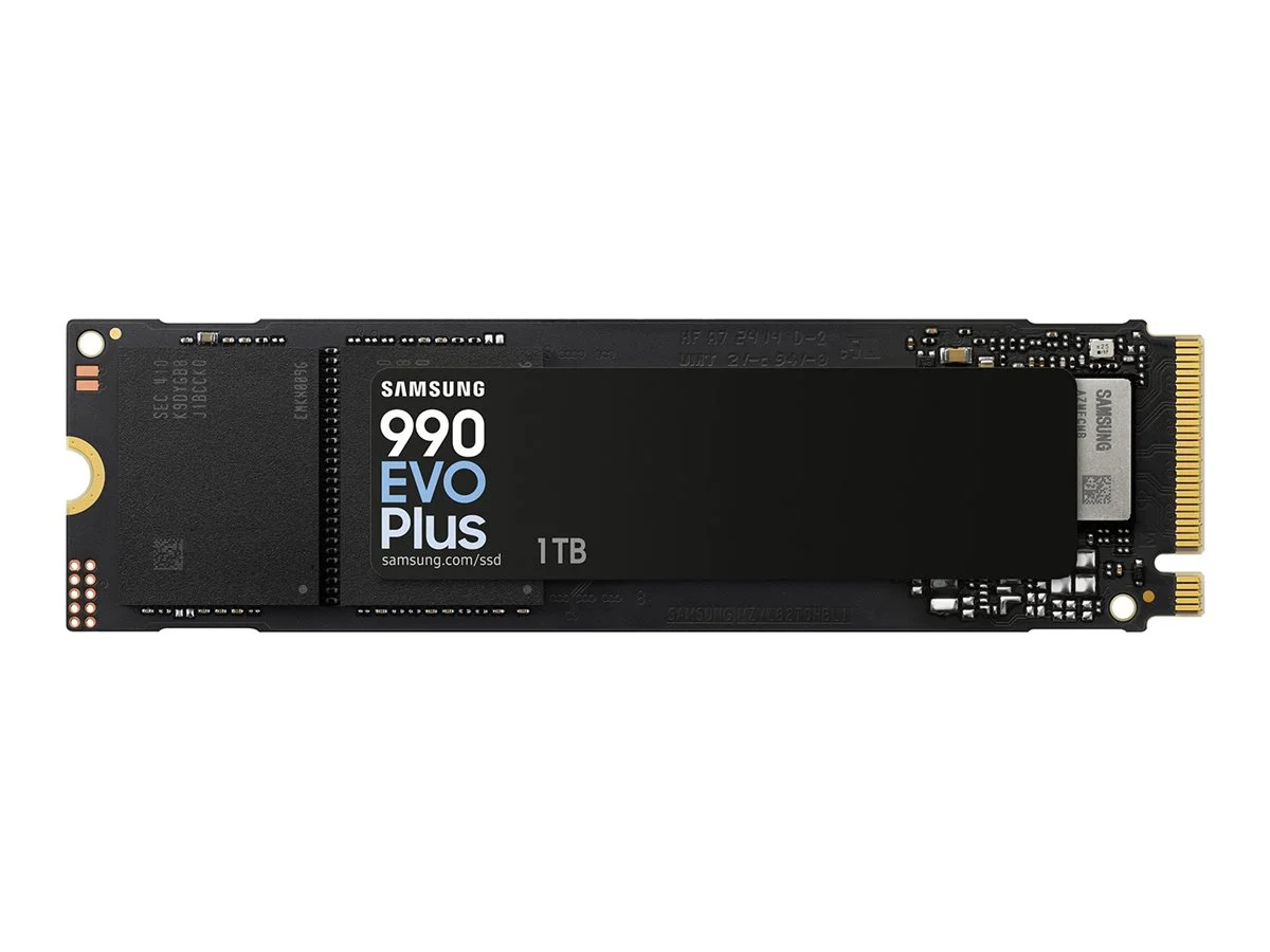 Samsung 990 EVO Plus SSD MZ-V9S1T0BW 1TB M.2 PCIe 5.0 x2 (NVMe)