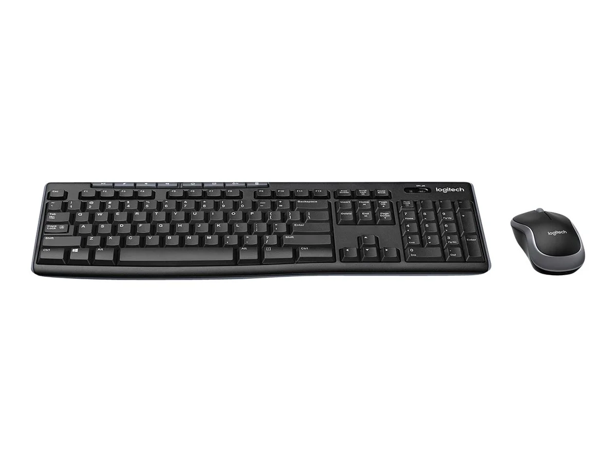 Logitech MK270 Wireless Combo Sæt med mus og tastatur Trådløs Nordisk