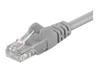 Goobay CAT 6 U/UTP CCA 1m Grey