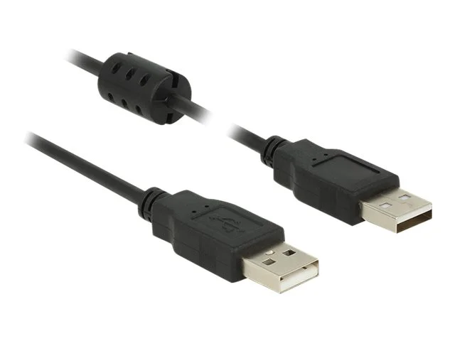 Delock USB-kabel 2m Sort