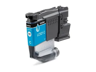 Brother LC 521C Cyan 500 sider Blæk