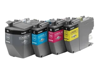 Brother LC 422XL Sort Gul Cyan Magenta