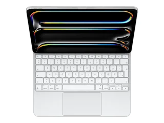 Apple Magic Keyboard til M4 iPad Pro 13" - Hvid - Dansk QWERTY