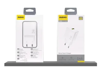 Dudao A23EU Adapter 12Watt GaN 1xUSB-A Hvid