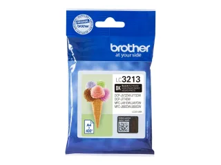 Brother LC 3213BK Sort 400 sider Blæk