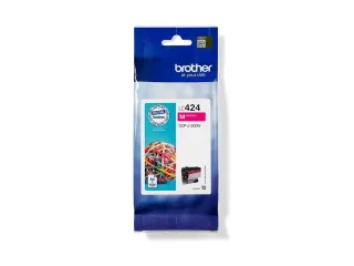 Brother LC 424M Magenta 750 sider Blæk