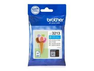 Brother LC 3213C Cyan 400 sider Blæk