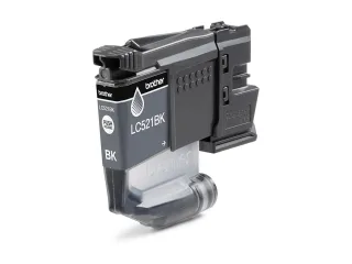 Brother LC521BK Sort 500 sider Blæk