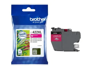 Brother LC 422XLM Magenta 1500 sider Blæk