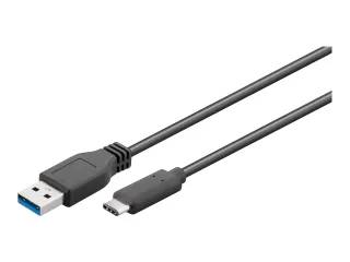 goobay USB Type-C kabel 15cm Sort