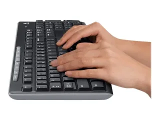 Logitech MK270 Wireless Combo Sæt med mus og tastatur Trådløs Nordisk