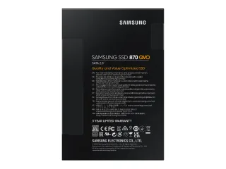 Samsung 870 QVO SSD MZ-77Q2T0BW 2TB 2.5" SATA-600