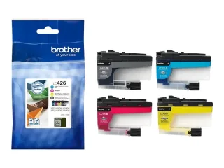 Brother LC 426 Sort Gul Cyan Magenta Blæk