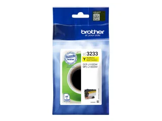 Brother LC 3233Y Mørkegul 1500 sider Blæk