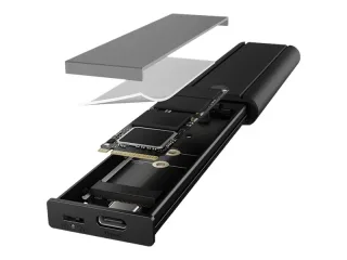ICY BOX Ekstern Lagringspakning USB 3.2 (Gen 2) M.2 NVMe Card / PCIe (NVMe)