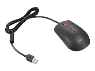 Lenovo Optisk Kablet Sort Rød