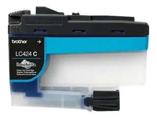 Brother LC 424C Cyan 750 sider Blæk