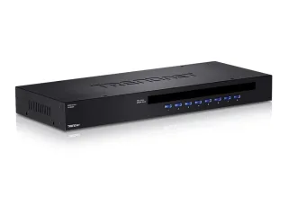 TRENDnet TK 803R KVM switch Monterbar på stativ