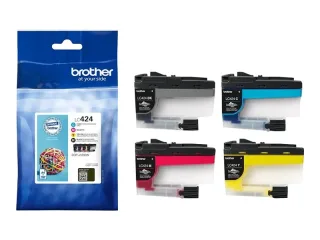 Brother Sort Gul Cyan Magenta 750 sider Blæk