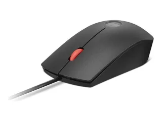 Lenovo Optisk Kablet Sort Rød