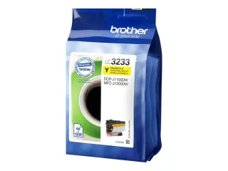 Brother LC 3233Y Mørkegul 1500 sider Blæk